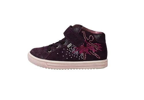 Lurchi Dziewczęce 84l1063004 sneakersy, jeżyna, 28 EU