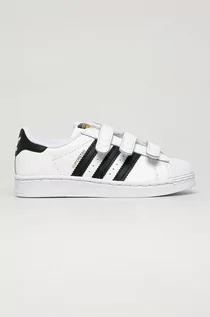 Buty dla chłopców - Adidas SUPERSTAR 2020 CF C EF4838 - grafika 1