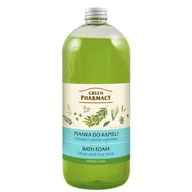 Kosmetyki do kąpieli - Green Pharmacy 1000ml Oliwki i Mleko Ryżowe - pianka do kapieli - miniaturka - grafika 1