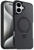 Etui i futerały do telefonów - Etui do iPhone 16 MagSafe, czarne - miniaturka - grafika 1
