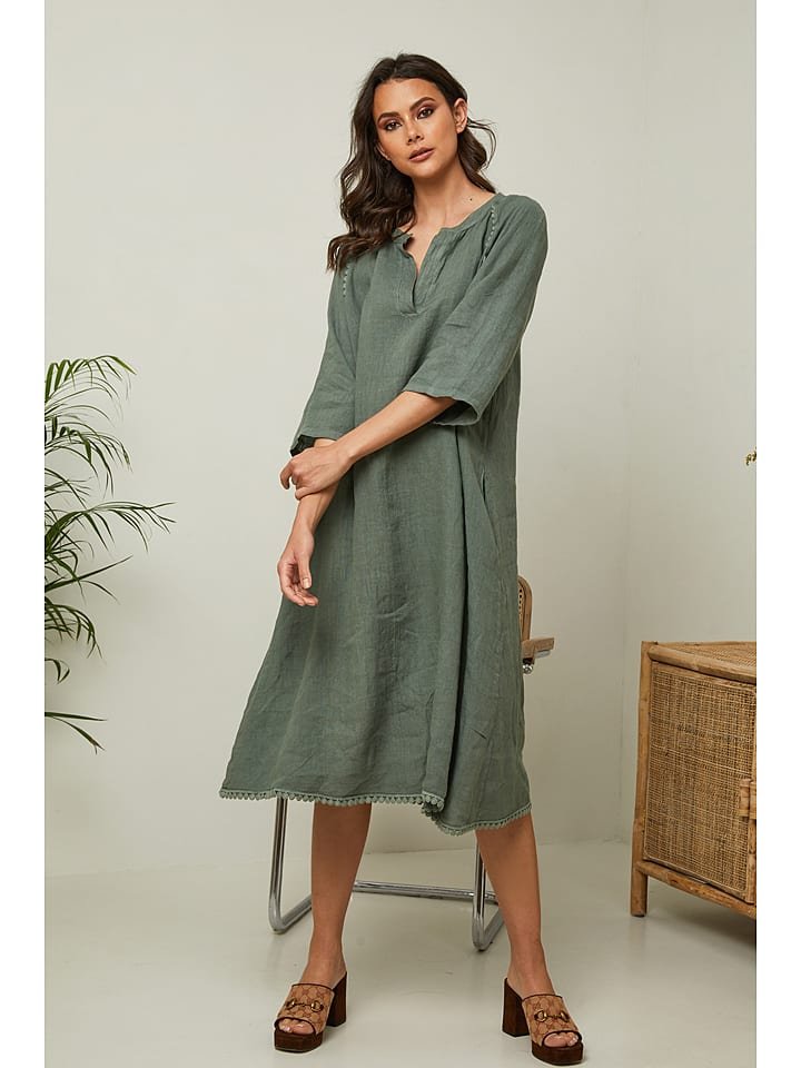 Joséfine Lniana sukienka 