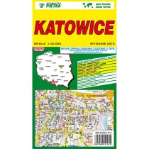 PIĘTKA Katowice 1:20 000 plan miasta - Atlasy i mapy - miniaturka - grafika 1