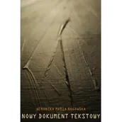 Poezja - Nowy dokument tekstowy Weronika Maria Rogowska - miniaturka - grafika 1