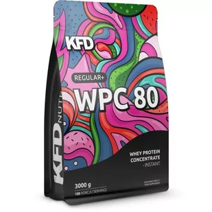 Białko Kfd Regular+ Wpc 80 3000G  Kokosanki - Odżywki białkowe - miniaturka - grafika 1