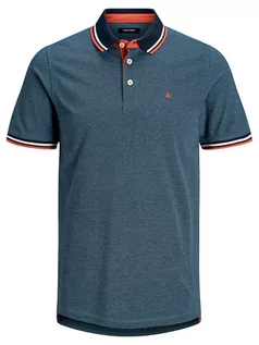 Koszulki męskie - Jack & Jones Koszulka polo w kolorze granatowym - grafika 1