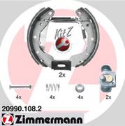 Szczęki hamulcowe - Szczęki hamulcowe ZIMMERMANN 20990.108.2 GSK1625 - miniaturka - grafika 1