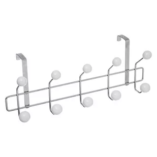5five Simple Smart Wieszak na ubrania ręczniki 10 haczyków 5five Simple Smart kolor biały B00BLKHLZU - Wieszaki łazienkowe - miniaturka - grafika 1