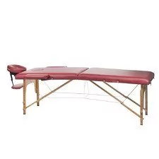 Beauty System Stół do masażu i rehabilitacji BS-523 Burgund BS-523/BURGUND - Stoły i łóżka do masażu - miniaturka - grafika 1
