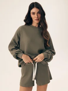 Komplet damski Rumi Esotiq khaki L - Dresy damskie - miniaturka - grafika 1