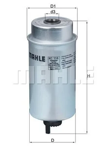 Filtr paliwa Mahle KC 116 - Filtry paliwa - miniaturka - grafika 1