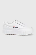 Sneakersy damskie - Fila sneakersy Sandblast kolor biały - miniaturka - grafika 1