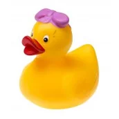 Pływanie - Kaczuszka do kąpieli Bez Dziurki z kokardą Pływa - miniaturka - grafika 1