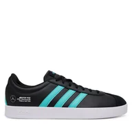 Sneakersy męskie - Sneakersy adidas Mercedes - AMG Petronas Formula One Team Vl Court Base Trainers JR1068 Czarny - miniaturka - grafika 1