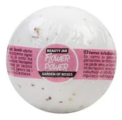 Kosmetyki do kąpieli - Beauty Jar Beauty Jar, Flower Power, kula musująca do kąpieli ze słodkim olejem migdałowym i różą, 150 g - miniaturka - grafika 1