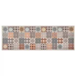 vidaXL Lumarko Kuchenny dywanik podłogowy Mosaic Colour, 60x300 cm 315984 - Dywany - miniaturka - grafika 1