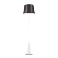 Lampy stojące - LYSNE, lampa podłogowa LIZBONA, brązowy - miniaturka - grafika 1