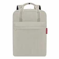 Plecaki - reisenthel Allday Plecak 39 cm komora na laptopa herringbone sand - miniaturka - grafika 1