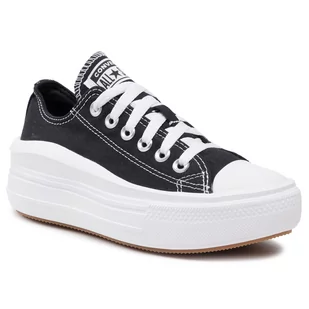 Converse Trampki Ctas Move Ox 570256C Black/White/White - Trampki damskie - miniaturka - grafika 1