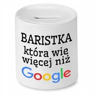 Skarbonki - Dla Szefowej Skarbonka na Urodziny na Prezent z Nadrukiem ze Zdjęciem + Opakowanie na prezent (wzór 01) - miniaturka - grafika 1