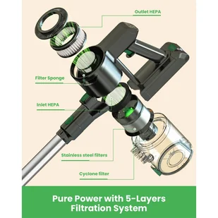 Vactidy V9 - Odkurzacze pionowe - miniaturka - grafika 5