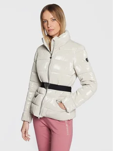 EA7 Emporio Armani Kurtka zimowa 6LTB12 TNAUZ 1720 Écru Regular Fit - Kurtki damskie - miniaturka - grafika 1