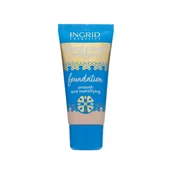Podkłady do twarzy - INGRID Ideal Cover Mattifying Foundation podkład matujący 402 Natural Beige 30ml - miniaturka - grafika 1