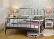 Łóżka - Łóżko metalowe  "Ivette" z dwoma szczytami - miniaturka - grafika 1