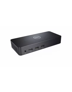 Dell USB 3.0 Ultra HD Triple Video Docking Station D3100 - Stacje dokujące i replikatory portów - miniaturka - grafika 1