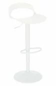 Taborety i hokery - Biały designerski hoker w nowoczesnym stylu H9-A27 - miniaturka - grafika 1