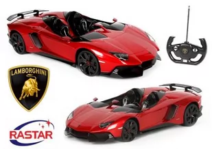 Rastar Duże Licencjonowane Zdalnie Sterowane Lamborghini Aventador J 1:12) + Bezprzewodowy Pilot - Zabawki zdalnie sterowane - miniaturka - grafika 1
