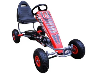 GOKART G5 CZERWONY, gokarty dziecięce - Jeździki dla dzieci - miniaturka - grafika 1