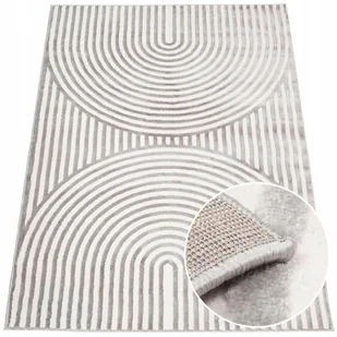 MULTI-DECOR Dywan Zante Modern szary 67 x 120 cm - Dywany - miniaturka - grafika 1