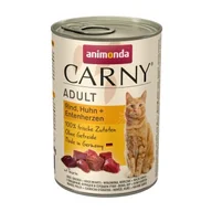 Mokra karma dla kotów - animonda Carny mokra karma dla kota dorosłego 6x400 g Wołowina, kurczak i serca kacze - miniaturka - grafika 1
