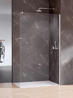 Kabiny prysznicowe - Kabina prysznicowa New Trendy Nesta 100x200 walk-in chrom uniwersalna K-1717 - miniaturka - grafika 1