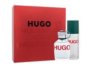 Zestawy perfum męskich - HUGO BOSS Hugo Man zestaw EDT 75 ml + dezodorant 150 ml dla mężczyzn - miniaturka - grafika 1