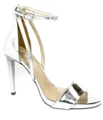 Czółenka - Sandały Karino 4165/078 Srebrny Lico TR - KARINO - miniaturka - grafika 1