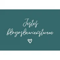 Magnesy - SZARON Magnes na lodówkę - Jesteś błogosławieństwem - Szaron - miniaturka - grafika 1