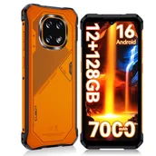 Telefony komórkowe - Cubot King Kong ES 5 4G 6/128GB Pomarańczowy - miniaturka - grafika 1