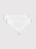 Majtki damskie - Puma Komplet 2 par stringów 935021 Biały - miniaturka - grafika 1