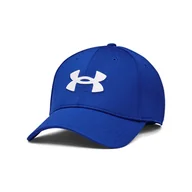 Czapki damskie - Under Armour, Czapka z daszkiem męska UA Blitzing, 1376700-400, Niebieska, Rozmiar M/L - miniaturka - grafika 1