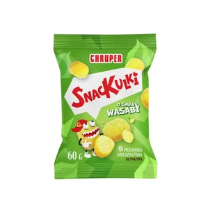 Snackulki o smaku wasabi 60g - Chipsy - miniaturka - grafika 1