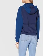 Bluzy damskie - Nike Damska bluza Atm W Nk Dry bluza z kapturem Po Coastal Blue/Midnight Navy/(Sport Red) (bez sponsora) S - miniaturka - grafika 1