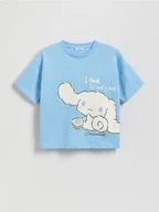 Koszulki dla dziewczynek - Reserved - T-shirt Cinnamoroll - jasnoniebieski - miniaturka - grafika 1