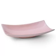 Tace i patery - Patera ceramiczna Simona 1 20x20x11 różowa z perłowym połyskiem 01 Eurofirany - miniaturka - grafika 1