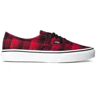 Trampki damskie - Buty do chodzenia damskie Vans Authentic Plaid - miniaturka - grafika 1