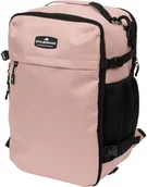 Walizki - Walizka plecak kabinowy 40x20x25 cm Spilbergen 20l różowy pasuje Ryanair - miniaturka - grafika 1