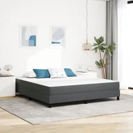 Materace - vidaXL Średni materac kieszeniowy - Ciemnoszary - 180x200x20 cm - miniaturka - grafika 1