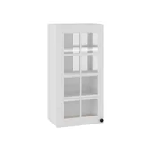 Meble kuchenne - London Witryna Wisząca Wysoka Gv-45-H92 Szpros Biały Mat - miniaturka - grafika 1