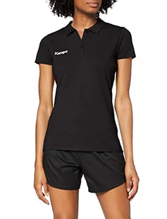 Kempa koszulka damska Polo, czarna, XS - Koszulki i topy damskie - miniaturka - grafika 1
