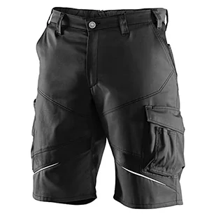 KÜBLER ACTIVIQ szorty robocze, czarne, rozmiar 42, męskie szorty robocze z tkaniny mieszanej, lekkie szorty robocze KÜBLER Workwear - Spodenki damskie - miniaturka - grafika 1